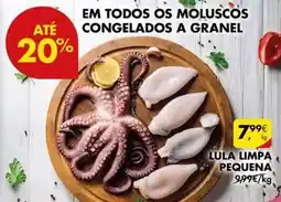 Pingo Doce A+ - lula limpa pequena promoção