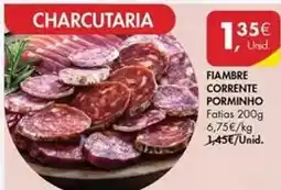 Pingo Doce Porminho - fiambre corrente promoção