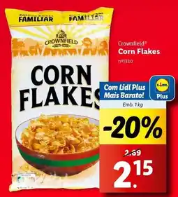 Lidl com - corn flakes promoção