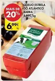 Pingo Doce Estrela - queijo estrela do atlantico barra promoção