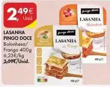Pingo Doce Pingo doce - lasanha promoção