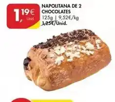 Pingo Doce Napolitana de 2 chocolates promoção