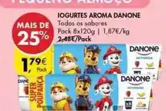 Pingo Doce Danone - iogurtes aroma promoção