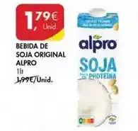 Pingo Doce Alpro - bebida de soja original promoção