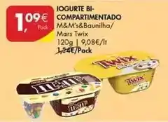 Pingo Doce Mars - iogurte bi-compartimentado promoção