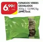 Pingo Doce Espargos verdes gelvalados promoção