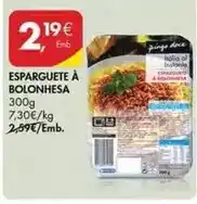 Pingo Doce Esparguete à bolonhesa promoção