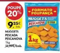 Pingo Doce Pescanova - nuggets pescada promoção