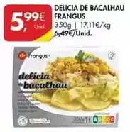 Pingo Doce Delicia de bacalhau frangus promoção