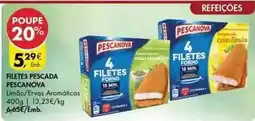 Pingo Doce Pescanova - filetes pescada promoção