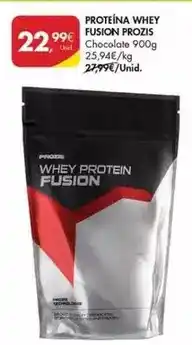 Pingo Doce Prozis - proteína fusion prozis promoção