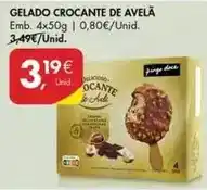 Pingo Doce Gelado crocante de avelã promoção