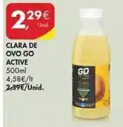 Pingo Doce Clara de ovo go active promoção