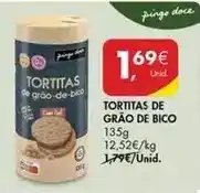 Pingo Doce Pingo doce - tortitas de grão de bico promoção