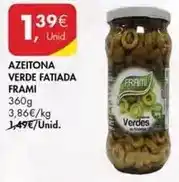 Pingo Doce Azeitona verde fatiada promoção