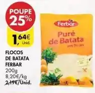Pingo Doce Ferbar - flocos de batata promoção
