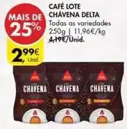 Pingo Doce Delta - café lote promoção