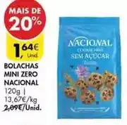 Pingo Doce Nacional - bolachas mini zero promoção