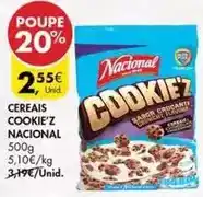 Pingo Doce Nacional - cereais cookie'z promoção
