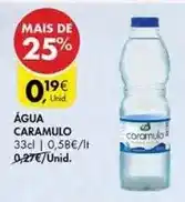 Pingo Doce Caramulo - água promoção