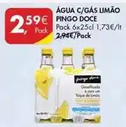 Pingo Doce Pingo doce - água c/gas limao promoção