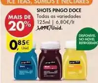 Pingo Doce Pingo doce - shots promoção