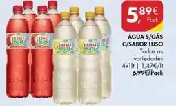 Pingo Doce Luso - água s/gas c/sabor promoção