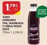 Pingo Doce Pingo doce - uva, framboesa e cereja pingo doce promoção