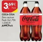 Pingo Doce Coca cola - zero açúcar promoção