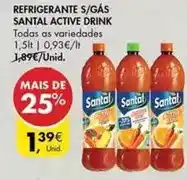 Pingo Doce Santal - refrigerante s/gas promoção