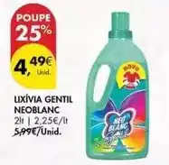 Pingo Doce Neoblanc - lixivia gentil promoção