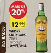 Pingo Doce Cutty sark - whisky promoção