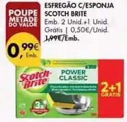 Scotch-brite - esfregão c/esponja
