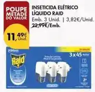 Pingo Doce Raid - inseticida elétrico líquido promoção