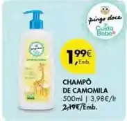 Pingo Doce Pingo doce - champo de camomila promoção
