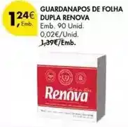 Pingo Doce Renova - guardanapos de folha dupla promoção