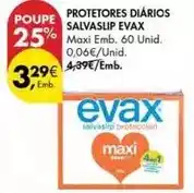 Pingo Doce Evax - protetores diarios salvaslip promoção