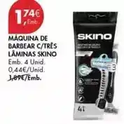 Pingo Doce Máquina de barbear c/trés laminas promoção