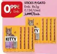 Pingo Doce Sticks p/gato promoção
