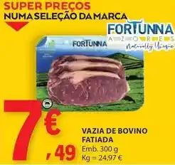 E.Leclerc Vazia de bovino fatiada promoção