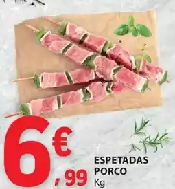 E.Leclerc Espetas porco promoção