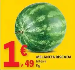 E.Leclerc Melancia riscada promoção