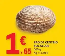 E.Leclerc Pao de centeio promoção