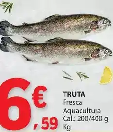 E.Leclerc Aquacultura - truta fresca promoção