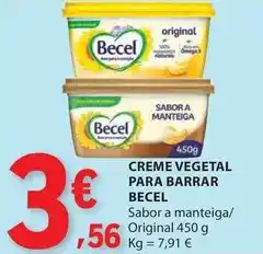 E.Leclerc Becel - creme vegetal para barrar promoção