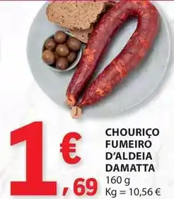E.Leclerc Damatta - chouriço fumeiro d'aldeia promoção