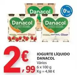 E.Leclerc Danacol - iogurte líquido promoção
