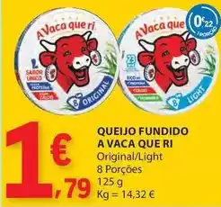 E.Leclerc A vaca que ri - queijo fundido promoção
