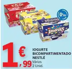 E.Leclerc Nesquik - iogurte bicompartimentado promoção