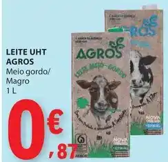 E.Leclerc Agros - leite uht promoção